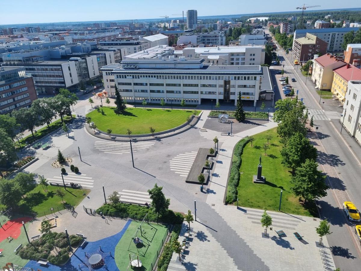 Апартаменты Penthouse In The Oulu Center Экстерьер фото